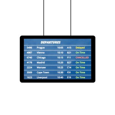 Cina Sottile 15,6 pollici Video HD Pubblicità interna schermo Display Digital Signage in vendita