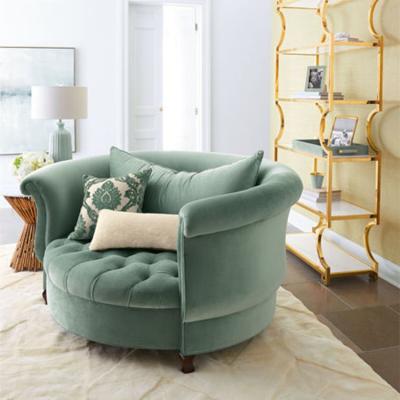 China Hot Sale Beauty Salon Velvet Fabric Sofa Hotel Sofa Hideaway Chair Foldable Sofa for sale