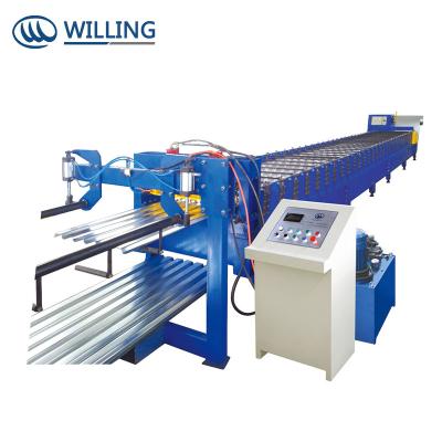 China Building Material Stores Manufacturer Innovative Steel Galvanized Roofing Sheet Making Machine for sale