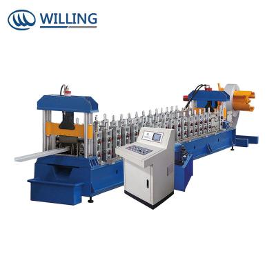 China Building Material Shops Half Round Gutter Roll Forming Machine, Used Gutter Machine, Roll Forming Machine Made In China for sale