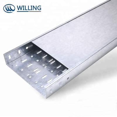 China Steel Galvanized Steel Cable Trays Manufacturer 100 X 50 50 X 50 3d for sale