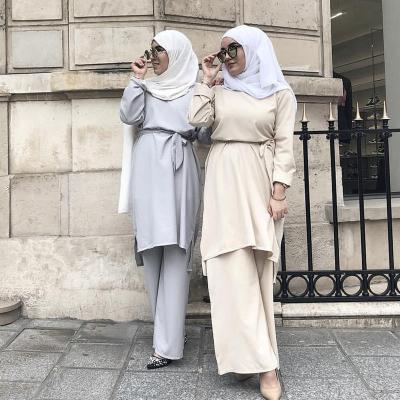 China Breathable Abaya Muslim Middle Eastern Arab Women Clothes Islamic Abaya Clothing for sale