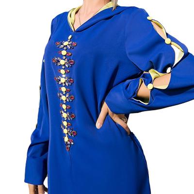 China Breathable Fabric Long Sleeve Maxi Dresses Muslim Clothing Turkey Comfortable And Soft Islamic Dress Long for sale