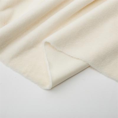 China Hot Wholesale Cheap Short Plush Cloth Supplier New New Anti-Mildew Fabric White Plush Fabric for sale