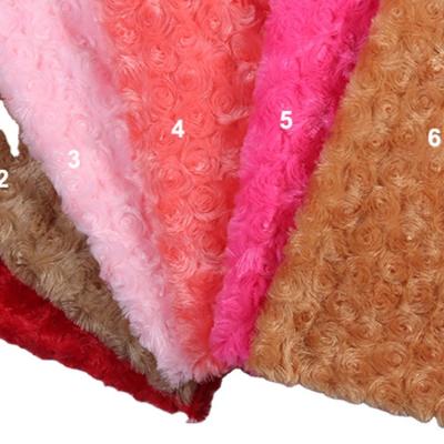 China Cheap Super Soft Multicolor Tear-Resistant Polyester 2022 Soft Toy Fabric 100% Organic Velvet Soft For Pet Clothing Toy for sale