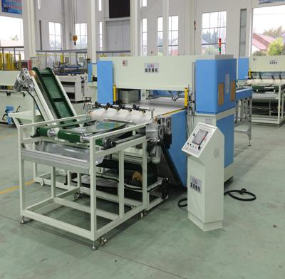 China Office Home Decoration PVC LVT SPC Floor Cutting Machine Production Line for sale