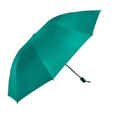 China Modern Automatic Three Fold Folding Sun Umbrella UV Protection Open Narrow Rain Umbrella for sale