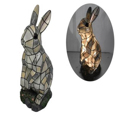 China Solar Powered Garden Rabbit Rabbit LED Garden Light Outdoor for sale