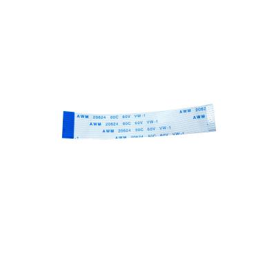 China Electronic Computer AWM 20624 80C 60V 0.5mm Pitch 24 Pin FFC Flexible Flat Ribbon Cable Assembly for sale