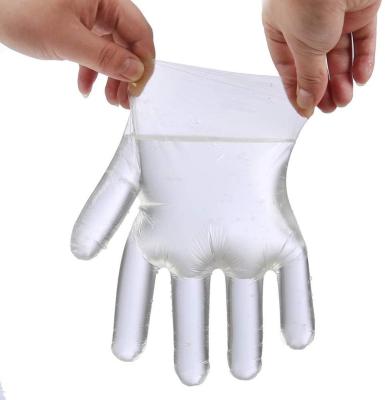 China Compostable Latex Cleaning Planted Free Based Biodegradable PLA Gloves Food Prep for sale