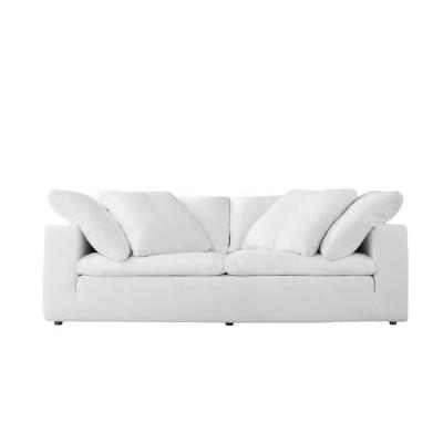 China Foshan Cloud Modular White French Couch Sofa Classic Living Room Furniture Set Design for sale