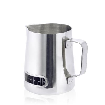 China Stainless Steel Sustainable Coffee 600ML Milk Frothing Coffee Making Accessories for sale