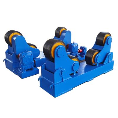 China Building Material Shops Easy Operation Auto Welding Self Aligning Pipe Roller Rotator for sale