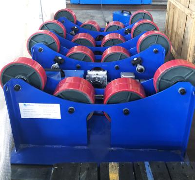 China Factory Portable Welding Rotator 1 Ton Pipe Spinning Rolls for sale