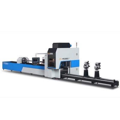 China Laser CUT 6m Metal Tube Laser Cutting Machine For Carbon Steel for sale