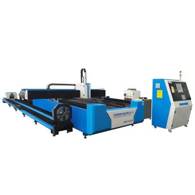 China Laser CUTTING Fiber Laser Cutting Machine Tube And Plating Metal Dual Use Cutting Area 1500mm*3000mm for sale