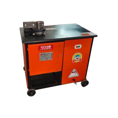 China machine repairs factory price cnc steel bar bender manual flat bar steel bender for sale customized rebar bending machine GF20 circle rebar bender for sale