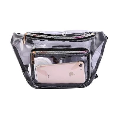 China Outdoor Waterproof Sporty Black Nylon Bag Fanny Pack Wholesale Newest Fashion Water Proof Printing Zipper Waist Nylon Running Bag for sale