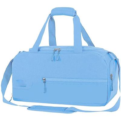 China Fashion Good Quality Hot Selling Travel and Gym Bag Men Women with Shoe Compartment Travel Bag Gym Bag for sale