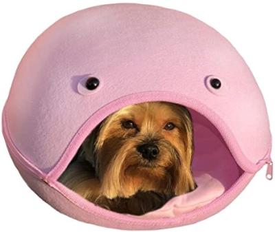 China Travel 100% Felt Pet House Eco Friendly Handmade Dog Cat Cave /Bed/House for sale