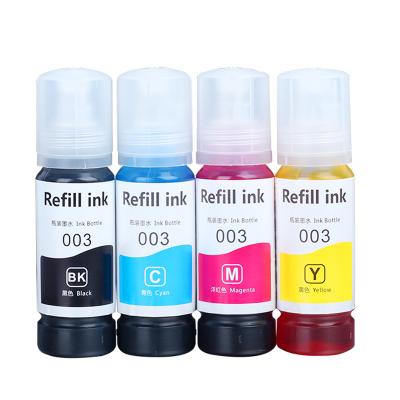 China Environmental Friendly Customized Label Vivid 4 Color Dye Sublimation Ink For Compatible Brand Epson Office Inkjet Printer Oem Factory China for sale