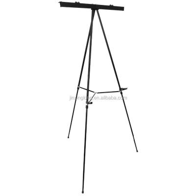 China Sketch Easel Black Flipchart Display And Presentation Aluminum Easel for sale