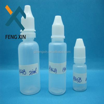 China Medicine factory sale small size HDPE 30ml eye dropper bottle for sale