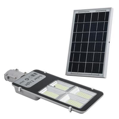 China ROAD Commercial Waterproof Ip65 Smd Aluminum 100w 200w 300w Outdoor Integrated All In One Led Solar Street Lights for sale