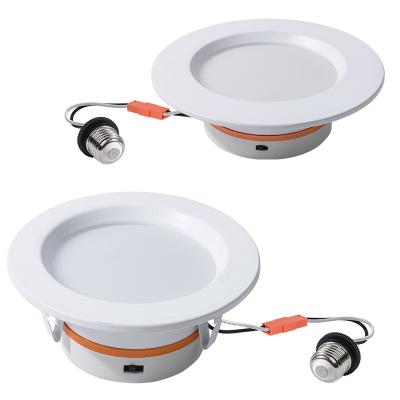 China Cheap Fast Delivery Customized Modern Slim 4 Inch Dimmable Internal Driver IC Rated ETL Led Ceiling Downlights for sale