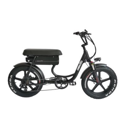 China Factory Customized Aluminum Alloy 48V 28AH Bicycle With Dual Hub Motor Front Disc Brake 26 Inch Fat Tire E-Bike for sale