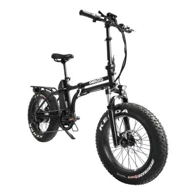 China Hot Selling e-Bike 48V 750W 7 Speed ​​Aluminum Lithium Battery Canada Folding Cargo Aluminum Alloy 20 Inch Fat Tire Electric Bicycle for sale