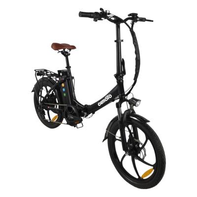 China Cheap Aluminum Alloy E-Bike 48V Lithium Battery Mini 20 Inch 10.5Ah 7 Speed ​​Gears Motor Alloy Wheels Electric Folding Bike For Girl for sale