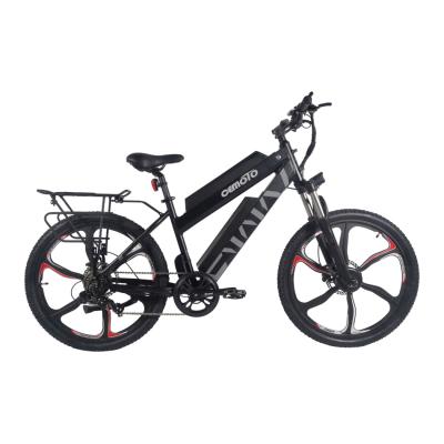 China Hot Selling Aluminum Alloy Canada MTB E-BIKE Long Range 48V Battery 500W Fast Motor 500W Double Dual 26 Inch Mountain Electric Bicycle for sale