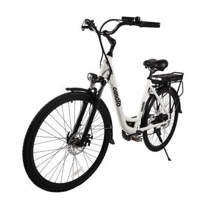 China Aluminum alloy design 36V 250W 350W unique durable rear support lithium battery 28 inch comfortable city electric bike for men for sale