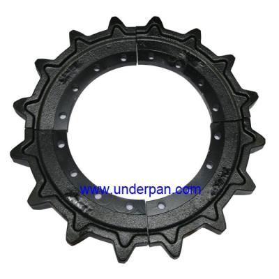 China Morooka transport dumper rubber track undercarriage MST 2200 sprocket for sale