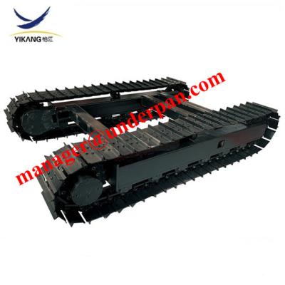 China Factor costomized hydraulic crawler anchor core water wll drilling rig steel track undercarriage system for sale