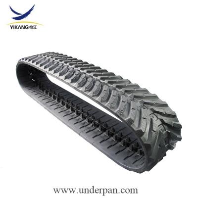 China 450x100x48MS rubber track for excavator drilling rig crane undercarriage parts for sale