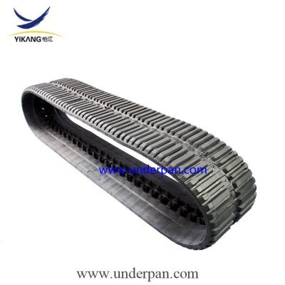 China 450x86x59SB rubber track for excavator drilling rig crane undercarriage parts for sale