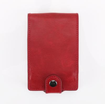 China RFID Blocking Protects 2021 Hot Selling PU Leather Credit Card Holder PU RFID Leather Card Holder for sale