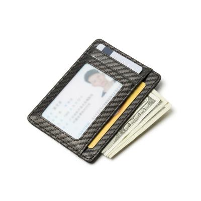 China Slim Wallet Waterproof Holder RFID Credit Card ID Business Credit Card Holder For Men for sale