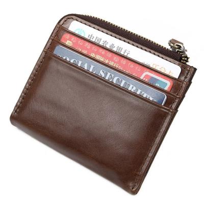 China Factory Wholesale RFID Leather Wallet Large Capacity Unisex Coin Wallet Card Holder for sale