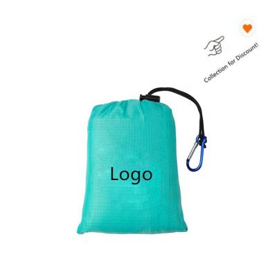 China Mini Travel Outdoor Pocket Picnic Blanket Camping Foldable Waterproof Mat Pocket Waterproof Portable Blanket for sale