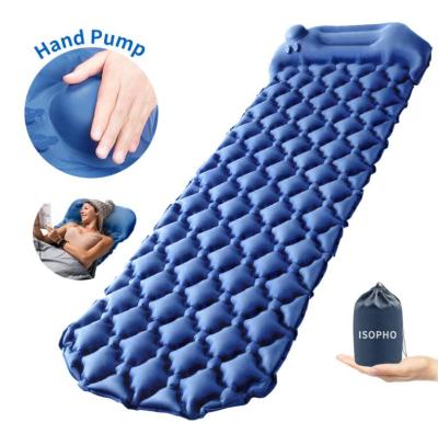 China Sleep Protector Mini Inflatable Air Pillow Travel Inflatable Bed Cushion Increasing Neck Camp Rest Sleep Pad for sale