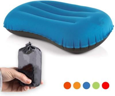 China Camping Inflatable Compressible Pillow Camp Support Office Neck Travel Pillow for sale