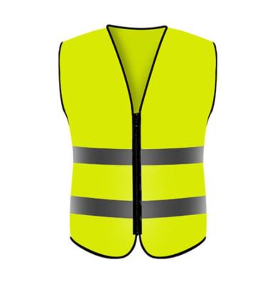 China High Reflective Garment Polyester Reflective Vest Custom Printed Logo Building Safety Vest For Construction And Garden for sale