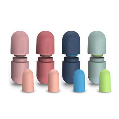 China Morandi Color Wathermelon Safety Reduction Hearing Protector Noisy Ear Plugs Replaceable Soft Pink Apple Green Red Earpad Cushion for sale