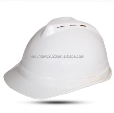 China Custom Made Anti-collision Work Industrial Safety Helmet ABS V Guard Construction Safety Cap Safety Cap Lightweight Protective Helmets Masks for sale