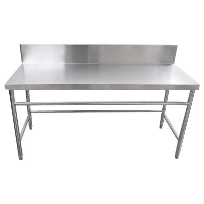 China 1.8M Work Table Industrial Stainless Steel Double-Layer Custom Countertops for sale