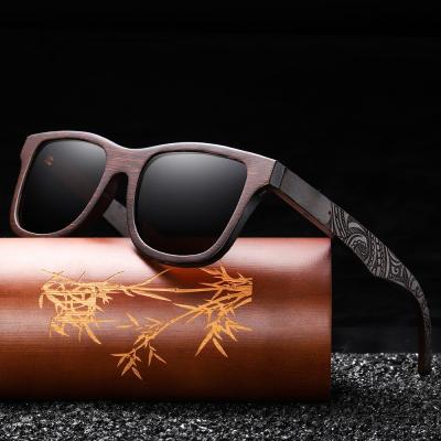 China Wholesale High Quality Retro Wooden Chinese Bamboo Sunglasses Wooden Sunglasses Fashion New For Men Polarized 2021 Wooden Sunglasses for sale