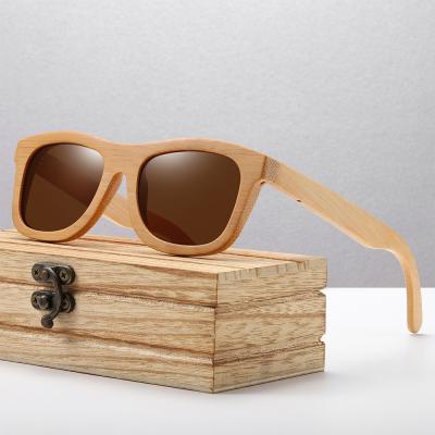 China Wholesale High Quality Retro Wooden Chinese Bamboo Sunglasses Wooden Sunglasses Fashion New For Men Polarized 2021 Wooden Sunglasses for sale